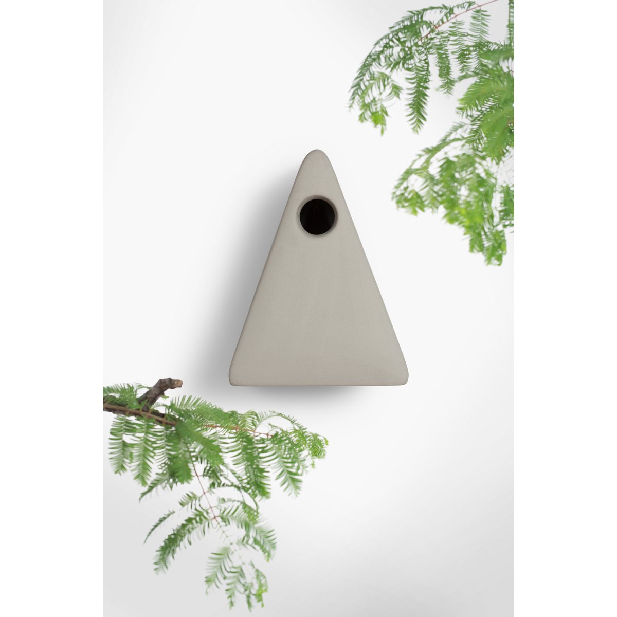 Hello Nina ceramic bird house