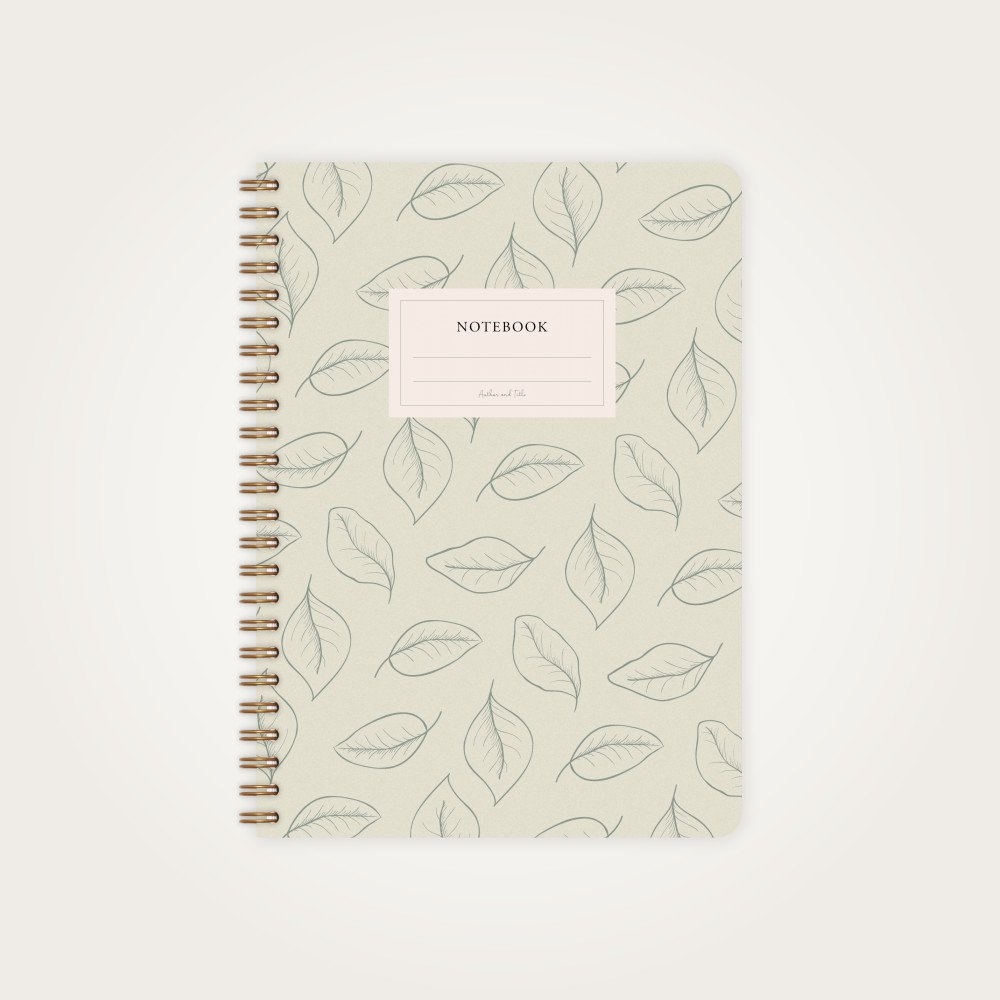 Notepad Leaves A5