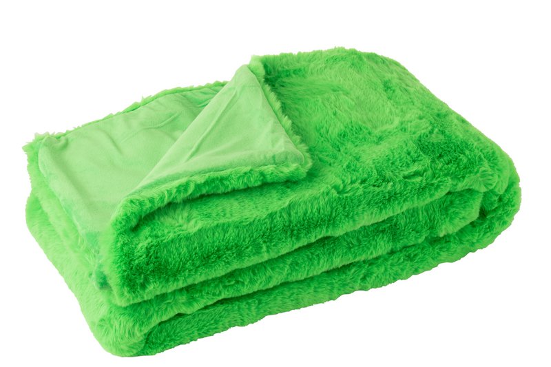 J-Line blanket Cutie - polyester - green