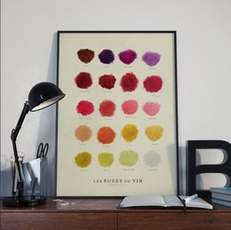 Les Robes du Vin - 50x70cm