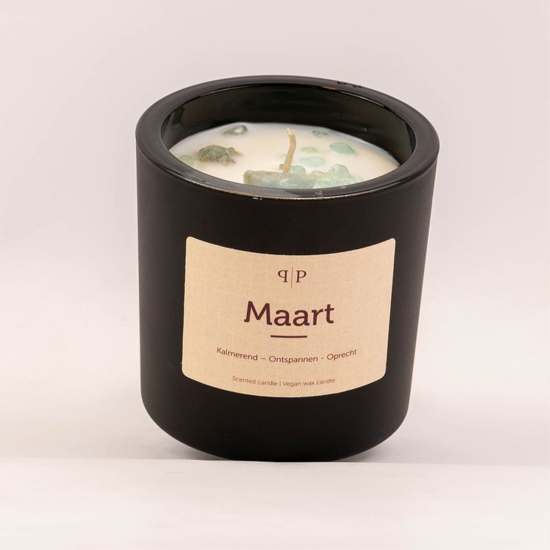 Ædelstensduftlys: marts