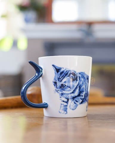 Mug Queue de Chat - Découvrir - 300 ml
