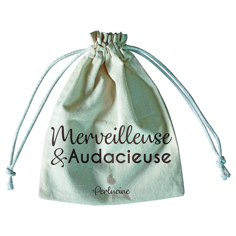 Biologisch katoenen etui "Wonderful & Bold