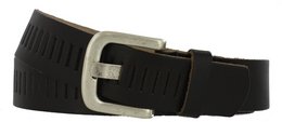 Leather Belt 4cm | Slot strap Smooth leather