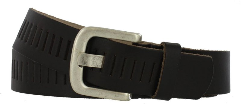 Ledergürtel 4cm | Schlitzriemen Glattleder