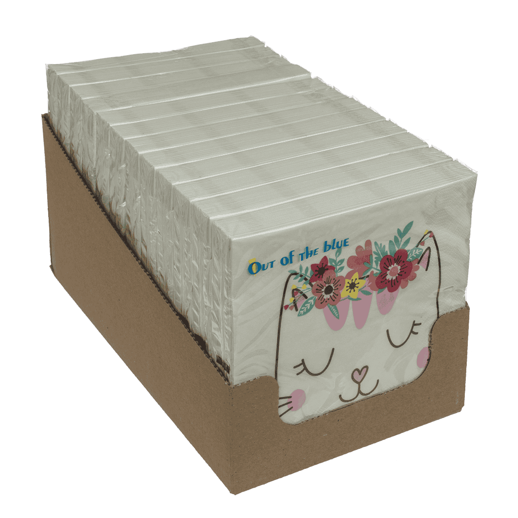 Paper tissue, Dreaming Cat,