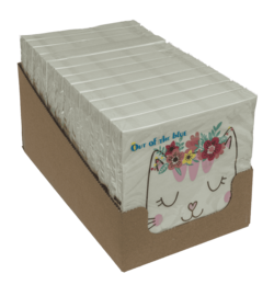 Paper tissue, Dreaming Cat,