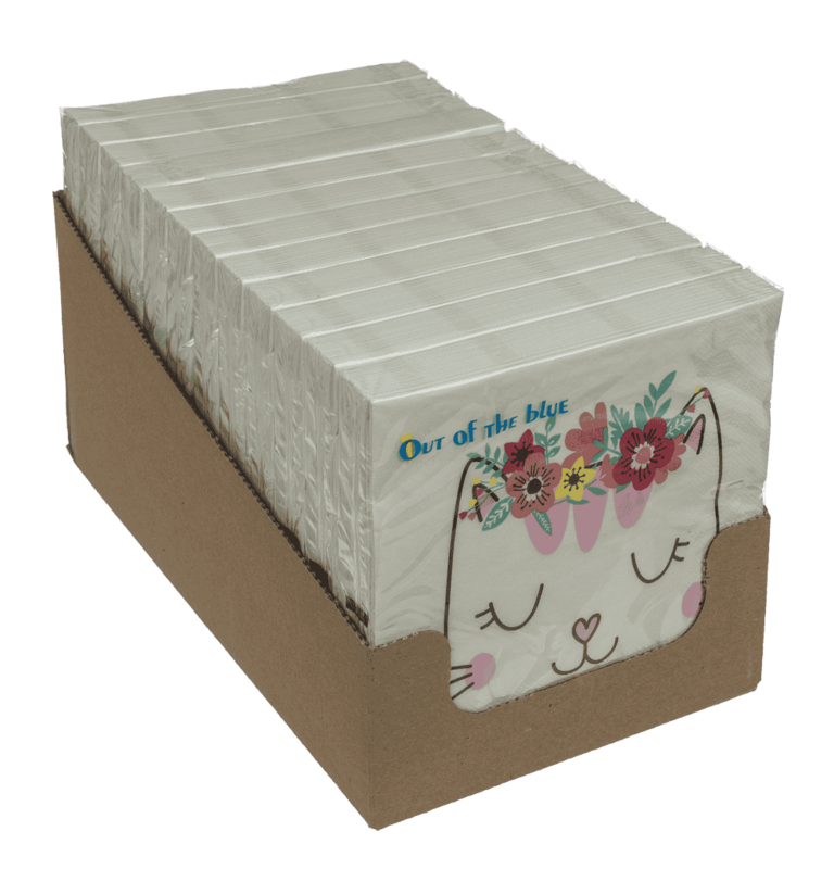 Paper tissue, Dreaming Cat,