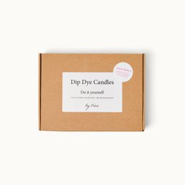 DIY Box Dip Dye-kaarsen: Neon-editie