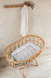 Couverture bébé AUSILIA - coton - CRÈME