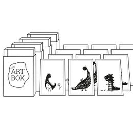 DIY Mini Art - Dinosaures (4 pcs)