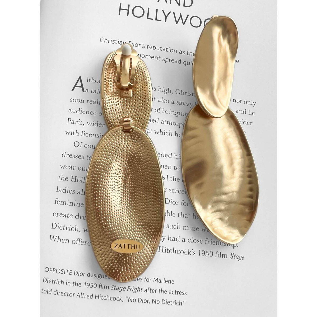 Les boucles d'oreilles tendance les plus dorées