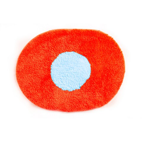 Orange Raba Bath Matte HF