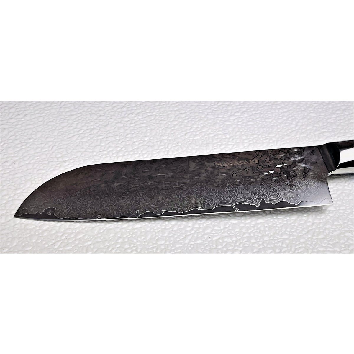 Nagasaki Hand hammered Santoku knife