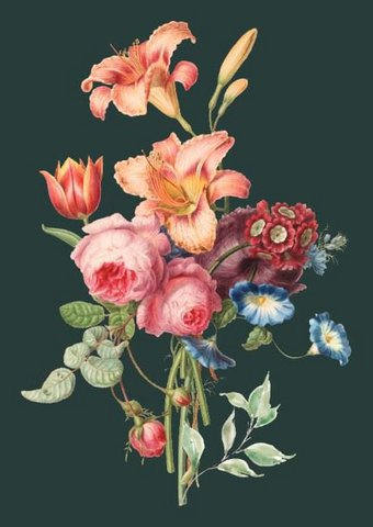 Sustainable card - Floral design