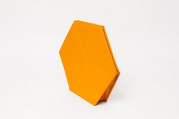Flad Hexacube Gul