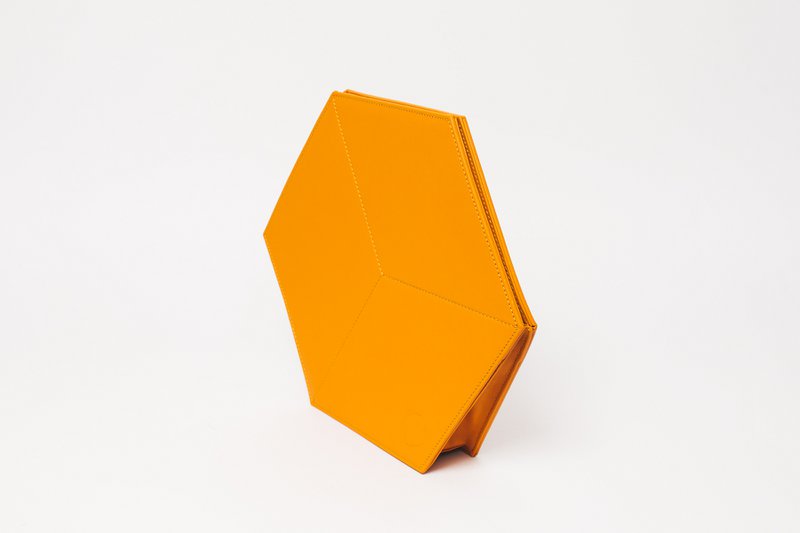 Flad Hexacube Gul