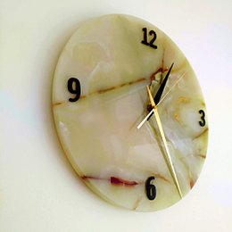 Reloj de pared de mármol