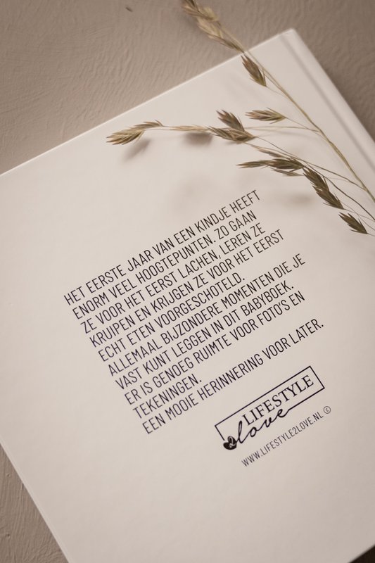 Libro per bambini - Il mio primo anno