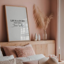 Poster: Life is a story, make yours a bestseller