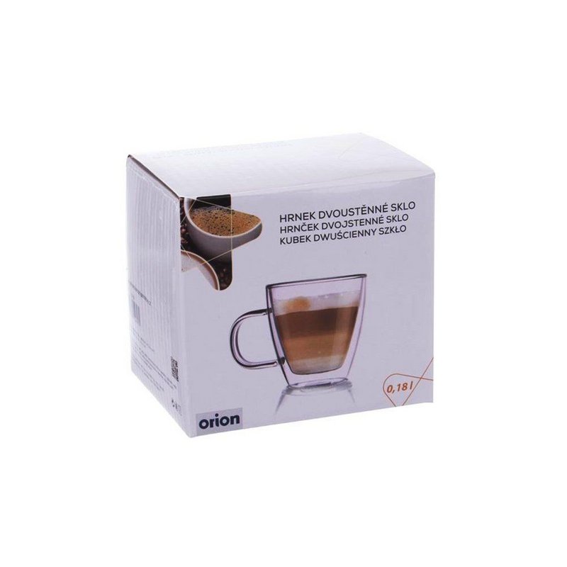 Szkło podwójne z podwójnymi ścianami dla latte podwójne 180 ml
