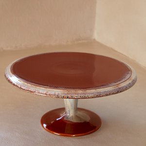 Taartplateau 33 cm Poterie Caramel-Latte