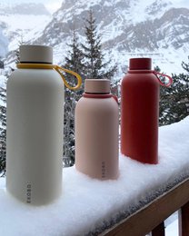 ISOLIERTE WIEDERVERWENDBARE FLASCHE 350ML - BLUSH