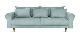 ASTRID 4-zitsbank/slaapbank Corduroy Dusty Blue afneembare en wasbare hoezen