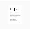 A6 Ansichtkaart || Opa