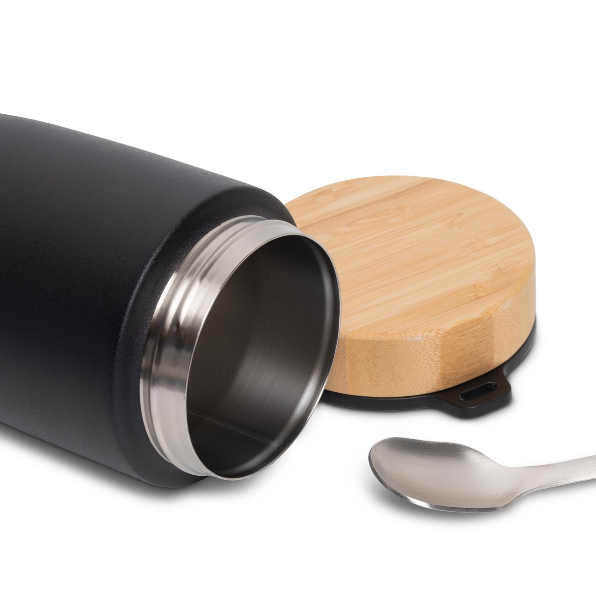 Food container Big Mug Food Pod 500ml Black