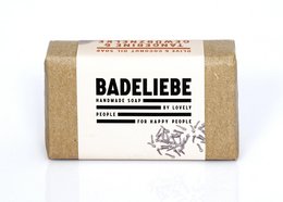 BADELIEBE - Sapone Hartseife al mandarino e Gewürznelke all'olio di oliva e cocco