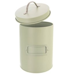 Pojemnik do przechowywania metal zielony zielony 1,3 l