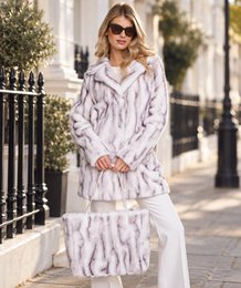Marilyn - Faux Fur Tote Bag
