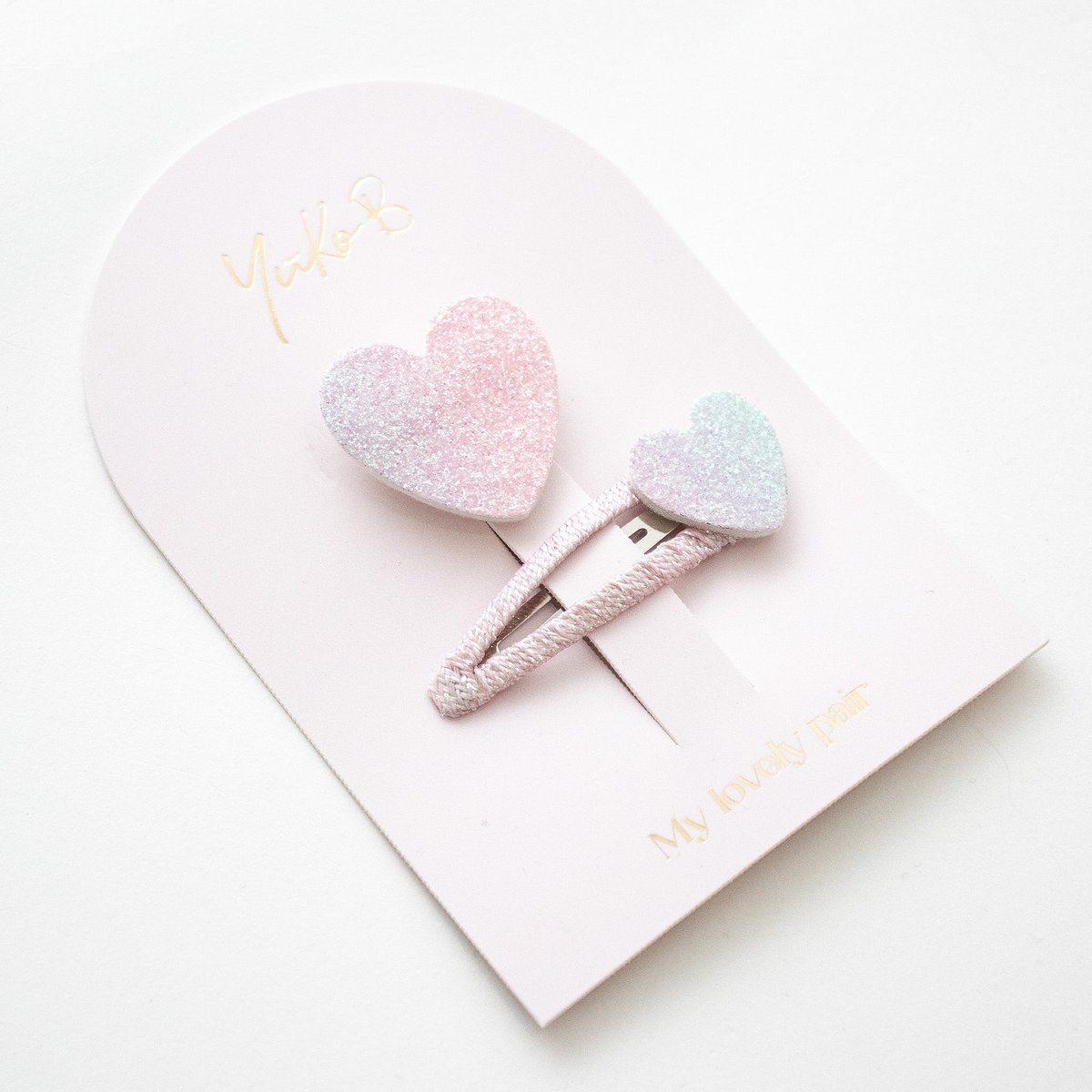 Duo Barrettes & Broche Enfant - My Lovely Pair Arc-en-Ciel