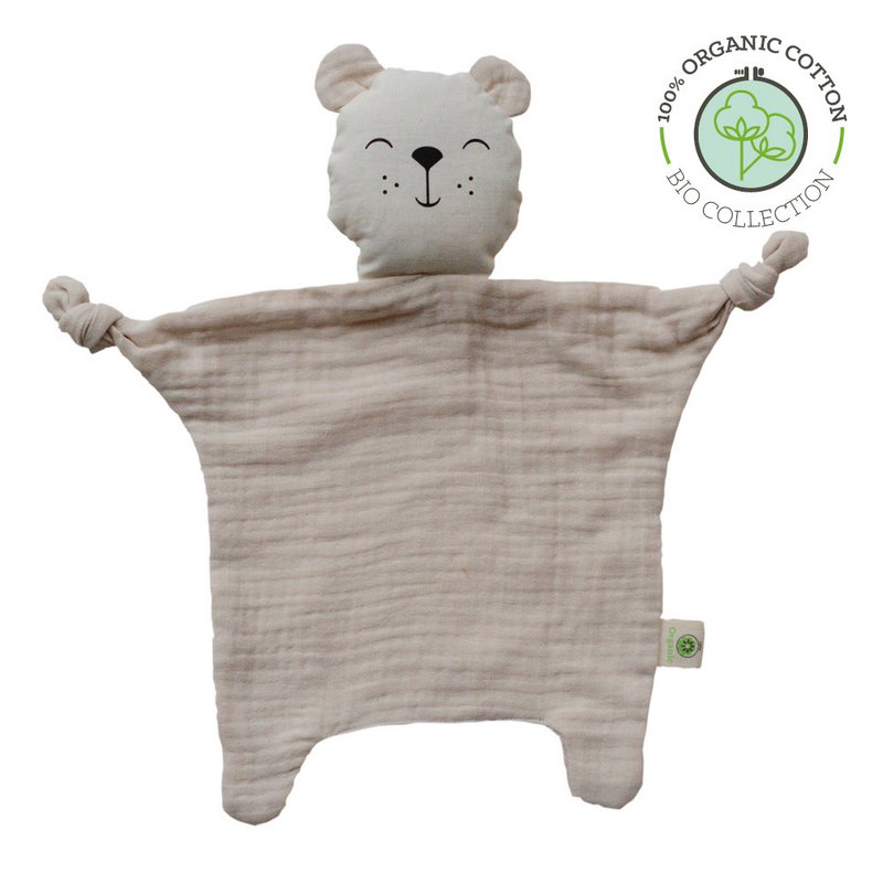 Miś doudou z bawełny organicznej