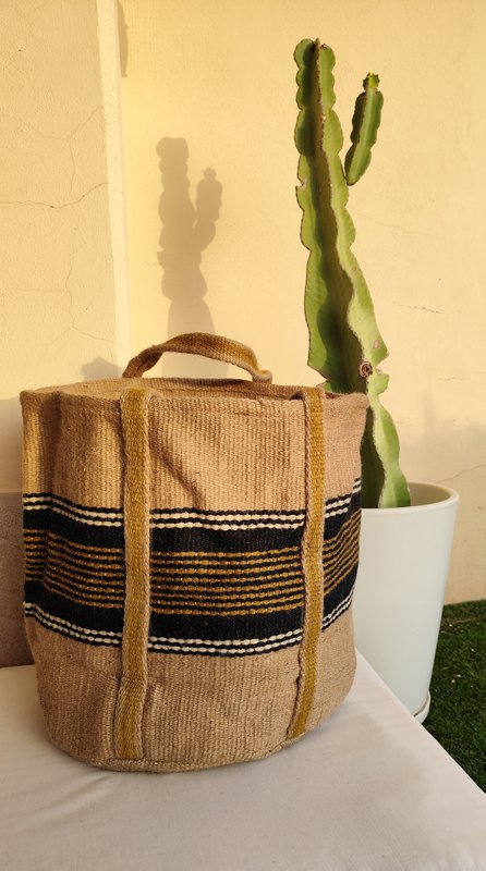 CESTO XXL IN JUTA 60X43CM