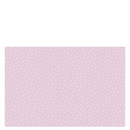 Pink vinyl playmat with white star pattern, suitable for children's play area.