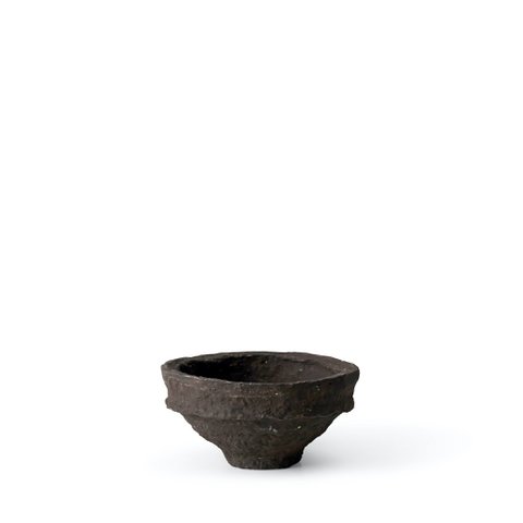 SUSTAIN Sculpturale schaal, klein bruin