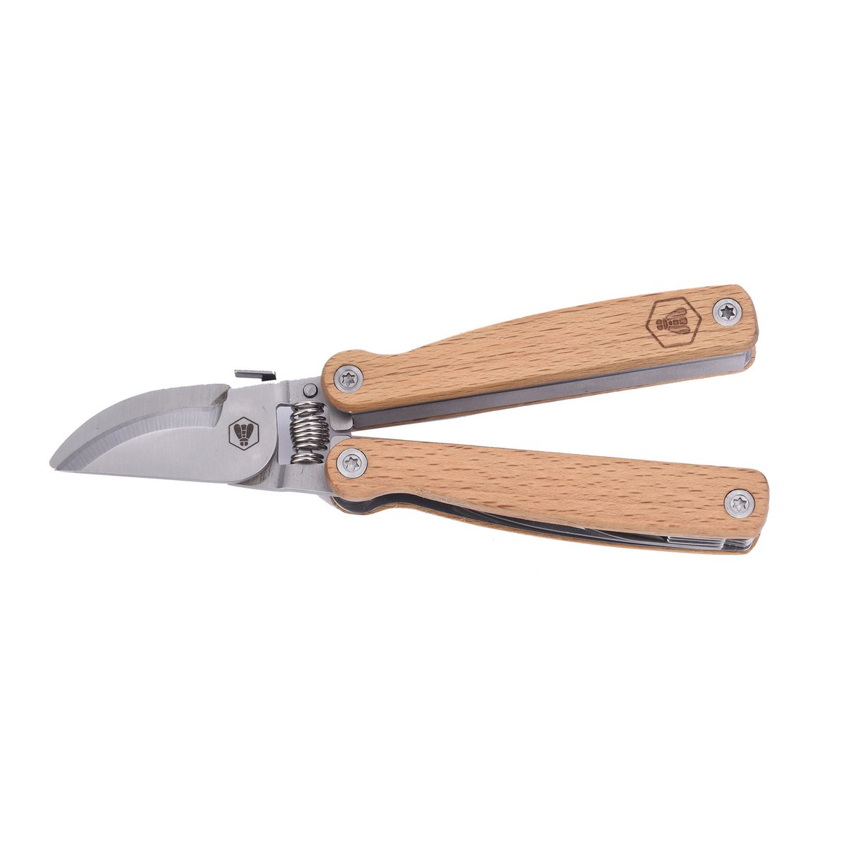Laguiole Multifunction 12 in 1 in beech wood