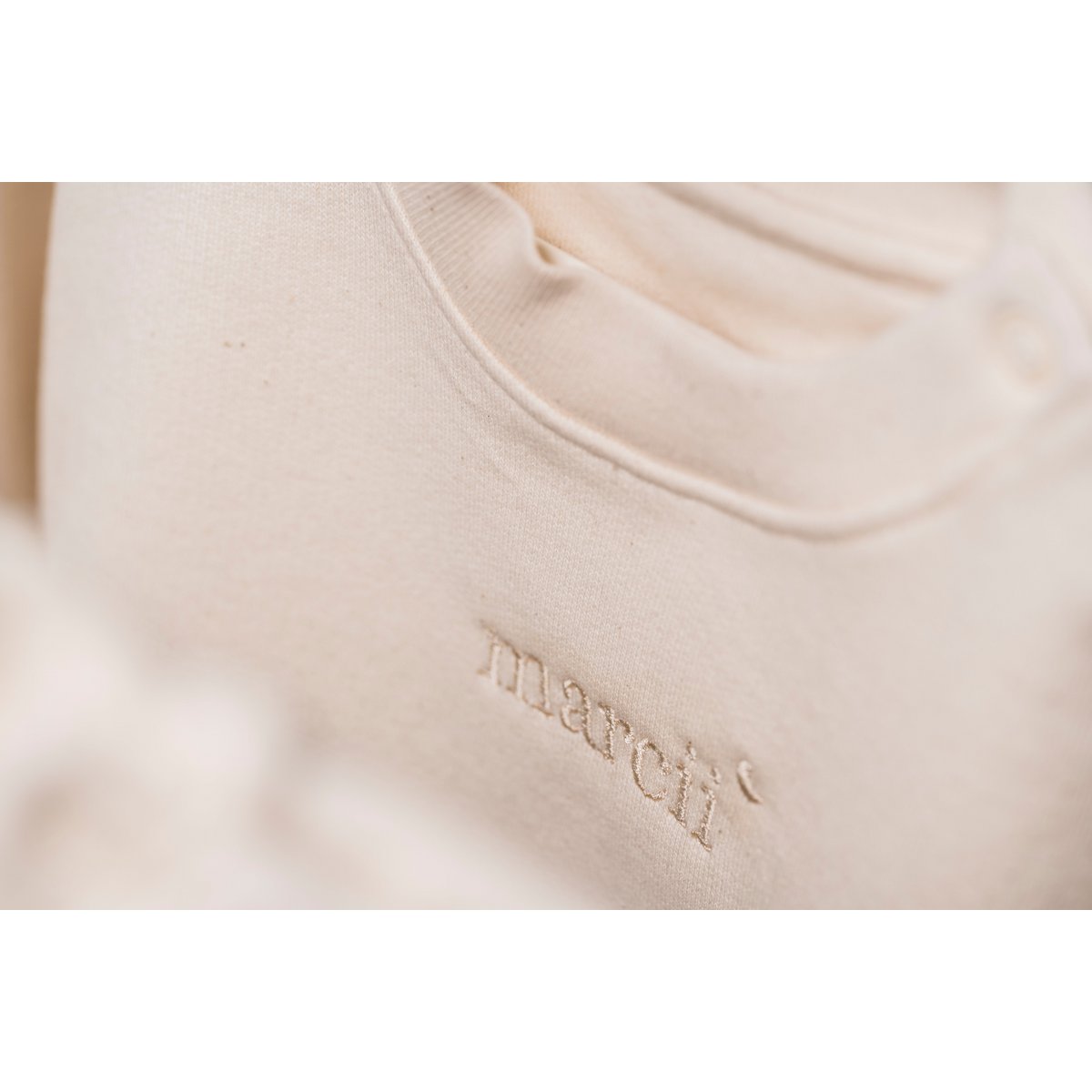 HOODIE "PureNature" - Embroidery Blue