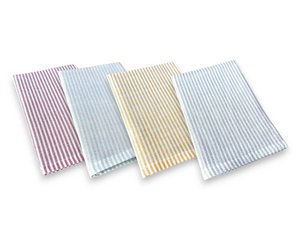 4-pack servetten set »40 x 40 cm stoffen servetten met glitterstrepen» Elegante tafel servetten gemaakt van katoen »herbruikbare handdoeken voor bruiloft, feest en gastronomie