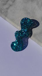 ⋒ Harzhaarclippack - Glitzer Ozean (7 Artikel) ⋒