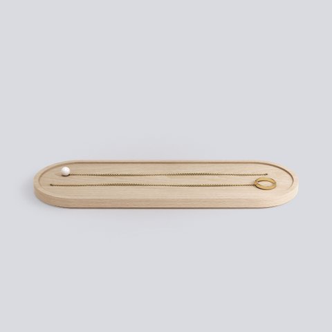 Stapel houten bureau-organizer lade