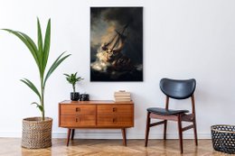 Poster Rembrandt - Christus im Sturm