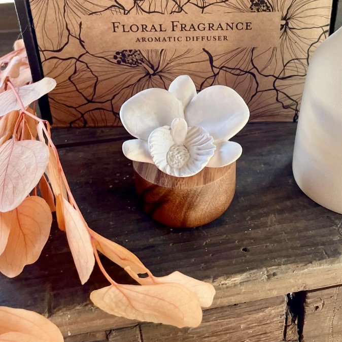 Difusor de perfume - Orchid Nepal - Blanco