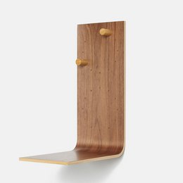 Brera wooden wall shelf – floating shelf