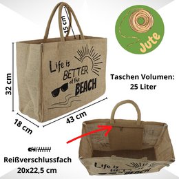 Bolsa de compras de bolsas de yute de Domelo. Bolsa de yute de comprador. Gran canasta de compras de agua y bolsas de playa. Bolsa de baño XXL/ Bolsa de compras Regalos para mujeres.