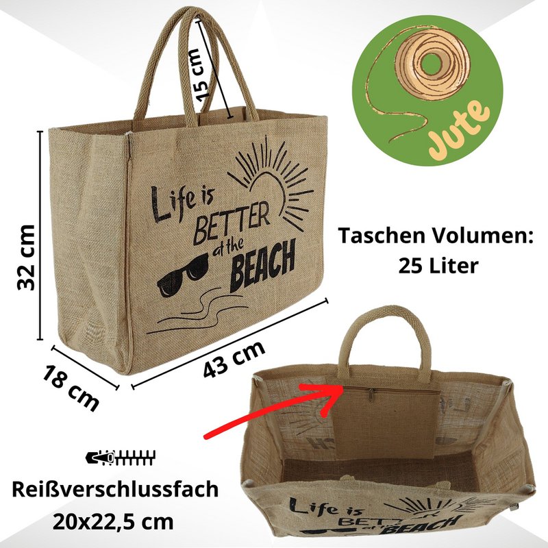 Bolsa de compras de bolsas de yute de Domelo. Bolsa de yute de comprador. Gran canasta de compras de agua y bolsas de playa. Bolsa de baño XXL/ Bolsa de compras Regalos para mujeres.