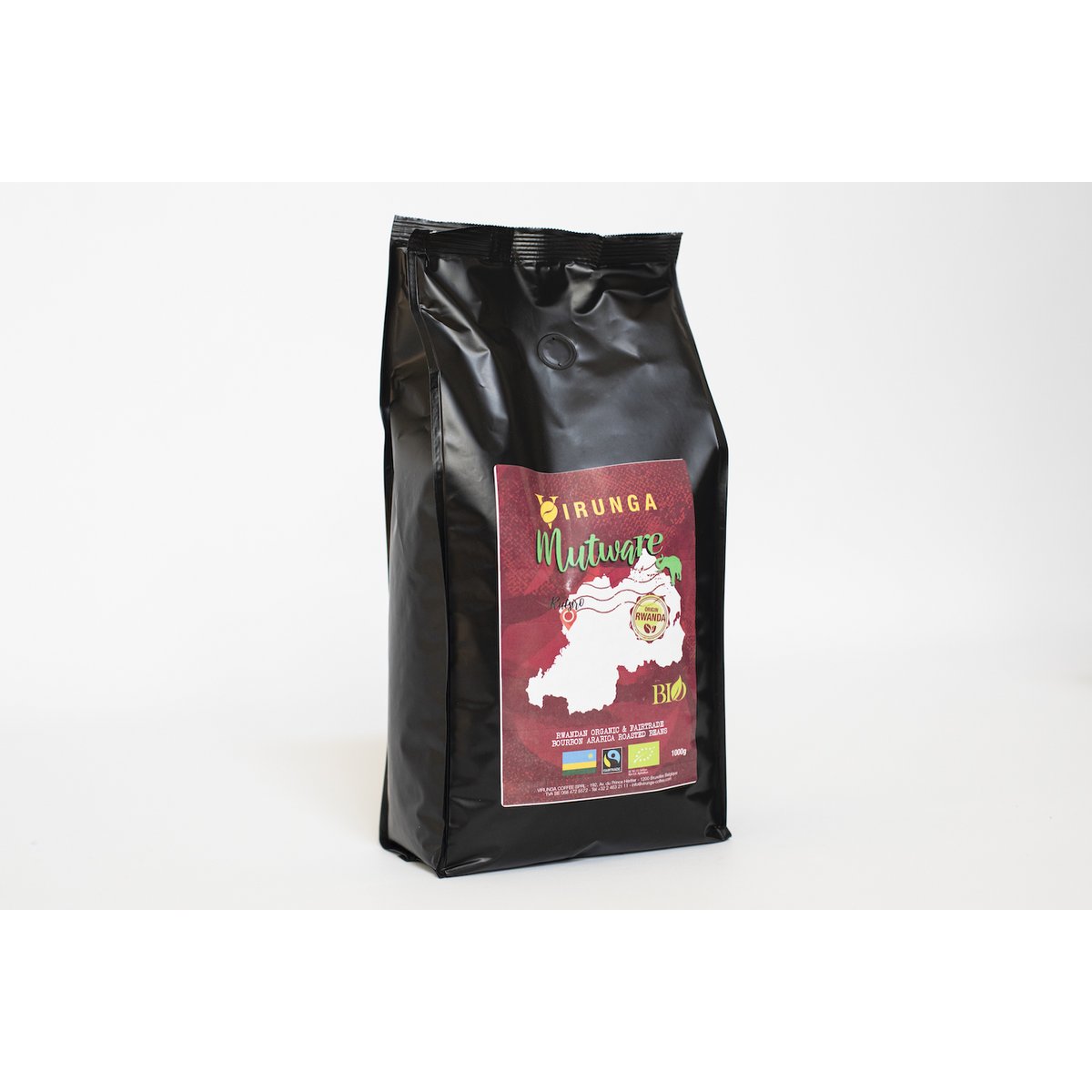 MUTWARE Café Orgánico y de Comercio Justo 1 Kg Granos Premium
