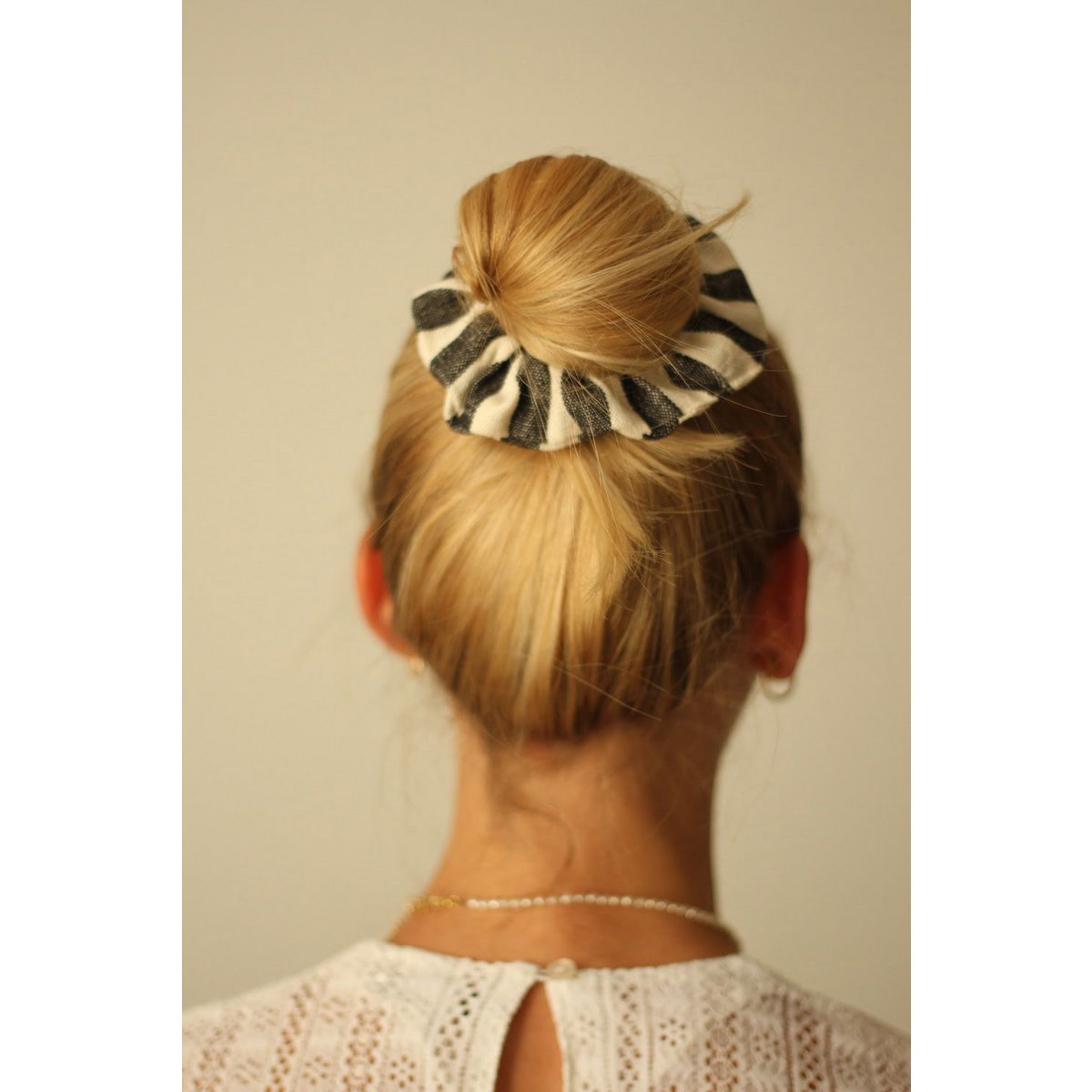 Håndlavet Scrunchie Ole | Sort